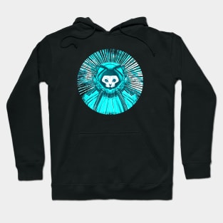 SpaceCats (Blue - round) Hoodie